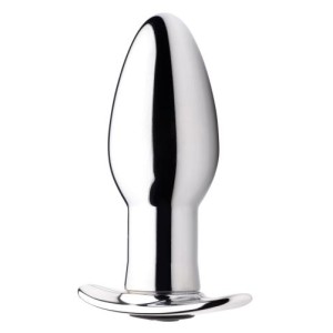 Chrome Blast Rechargeable Butt Plug With Remote Control Small