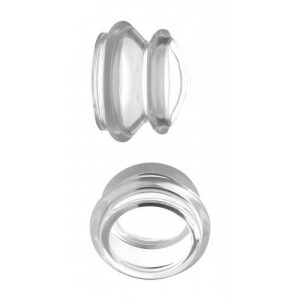 Clear Plungers Nipple Suckers Small