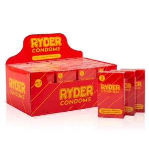 Ryder Condooms 24 X 3 Pcs.