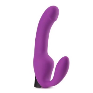 Temptasia Cyrus Vibrating Strapless Strap-on Purple