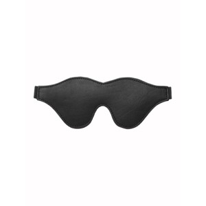 Strict Leather Black Fleece Lined Blindfold