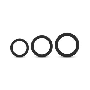 Silicone Cock Ring 3- Piece Set