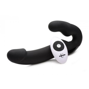 Urge Strapless Strap-on Vibrator Black