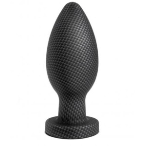 Spark Silicone Anal Plug Carbon Fiber Medium