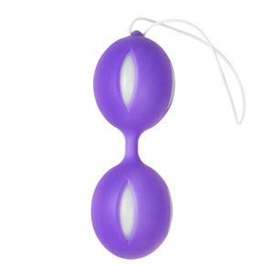 Wiggle Duo Kegel Ball Purple/white