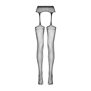 Suspender Pantyhose Tula Black