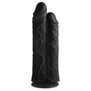 Double Stuffer Double Dildo 25 Cm Black