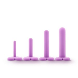 Wellness Silicone Vaginal Dilator Kit Purple