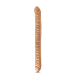 Dr. Skin Realistic Double Dildo 18 Mocha