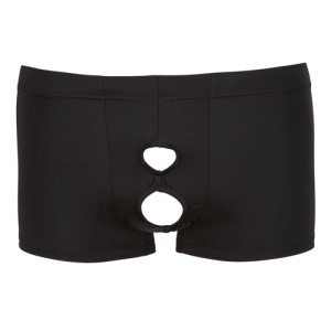 Mens Boxer With Opening Black