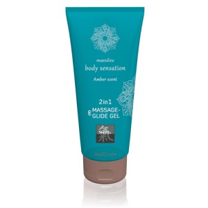 Massage- & Glide Gel 2 In 1 Amber