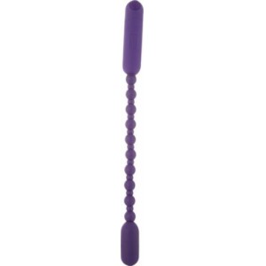 Booty Beads Vibrating Anal Beads Purple