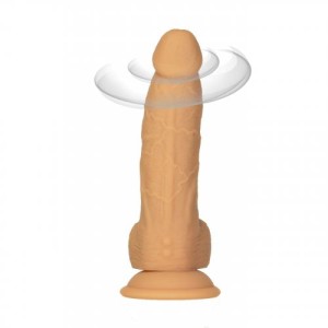 Naked Addiction Rotating And Vibrating Dildo 20 Cm