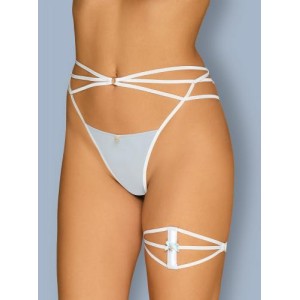 Deilana Garter Belt Blue/white