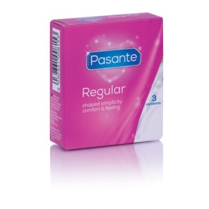 Pasante Regular Condoms 3 Pcs