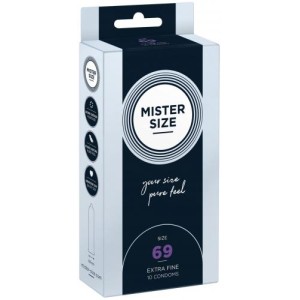 Mister.size 69 Mm Condoms 10 Pieces