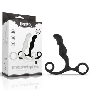 Anal Stimulator Black Ultimate Silicone P Spot Teaser