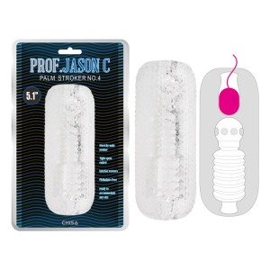 Penis Insert Palm Stroker No.4 Clear
