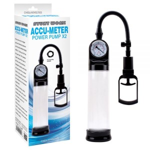 Vacuum Pump With Pressure Gauge Accu Meter Power Pump X2