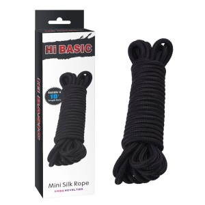 Rope Black 10 Meters Mini Silk Rope