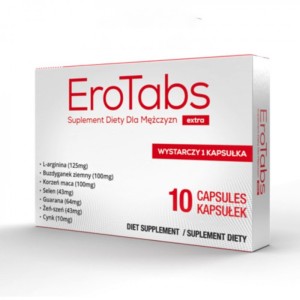 Tablets For Potency And Erection Power Tabs, 10pcs