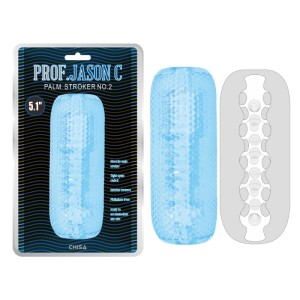 Penis Insert Palm Stroker No.2 Blue