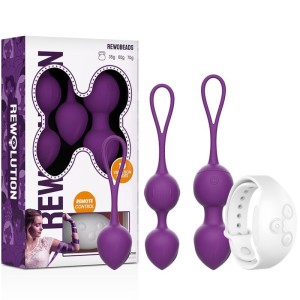Rewolution Rewobeads Watchme Vibrating Vaginal Ball Set