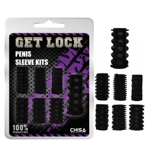 Black Penis Sleeve Kits For Extra Stimulation