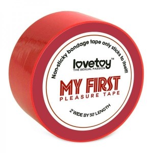 Sticky Tape Red Adhesive Tape For Bondage Sticky Bondage Tape
