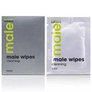 Male Cobeco Wipes Cleaning Wipes For Men, 6pcs 2.5ml