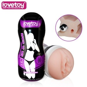 Masturbator For Men Sex In A Can Vagina Stamina Tunnel Vibrating