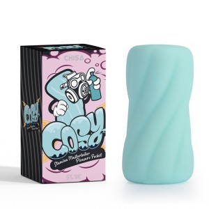Turquoise Masturbator For Men Stamina Masturbator Pleasure Pocket