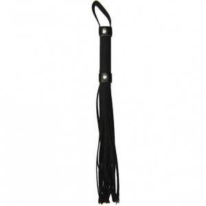 Strict Leather Black Strict Leather Premium Flogger Role Playing Scourge