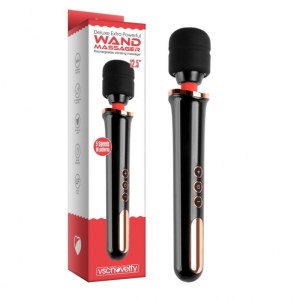 Heavy Duty Massager Wand Deluxe Black