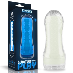 Masturbator For Men Ribbed Lumino Play Masturbator