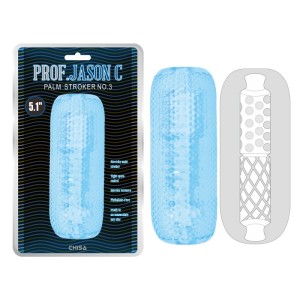 Penis Insert Palm Stroker No.3 Blue