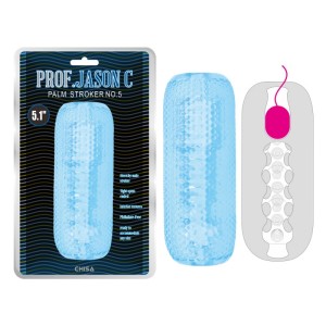 Penis Insert Palm Stroker No.5 Blue