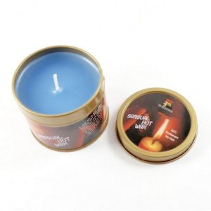 Candle For Bdsm Games With Low Temperature Blue Wax Sensual Hot Wax