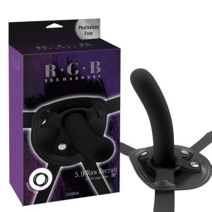 Strap-on Black Raw Recruit Medium
