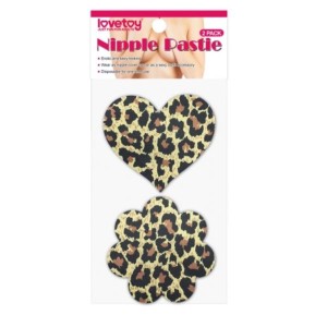 Leopard Sexy Nipple Pasties, 2 Pairs