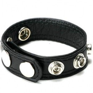 Penis Strap Retainer Strict Leather Speed Snap Cock Ring