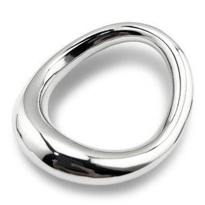 Steel Erection Ring On The Head Of The Penis Curved Penis Ring Small
