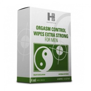 Orgasm Control Wipes To Delay Ejaculation, 6pcs