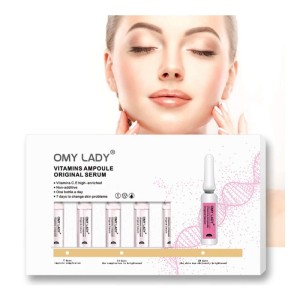 Nourishing Rejuvenating Face Serum Omy Lady Vitamins Ampoule Original Serum, 7pcs