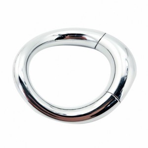 Metal Penis Ring Magnet Curved Penis Ring Medium