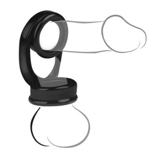 Double Ring For Scrotum And Penis Scrotum Binding Cock Ring