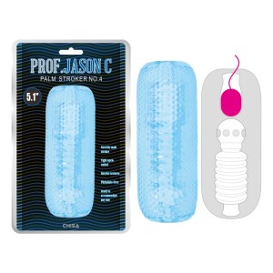 Penis Insert Palm Stroker No.4 Blue