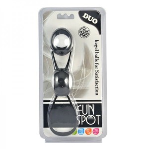 Vaginal Balls In A Silicone Holder Duo Fun Spot