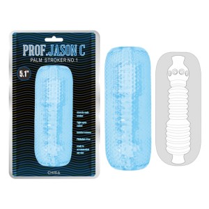 Penis Insert Palm Stroker No.1 Blue