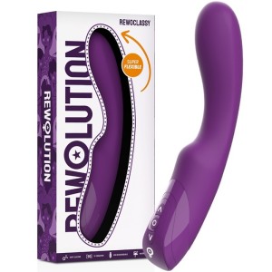 G-spot Vibrator Purple Rewolution Rewoclassy Flexible Vibrator